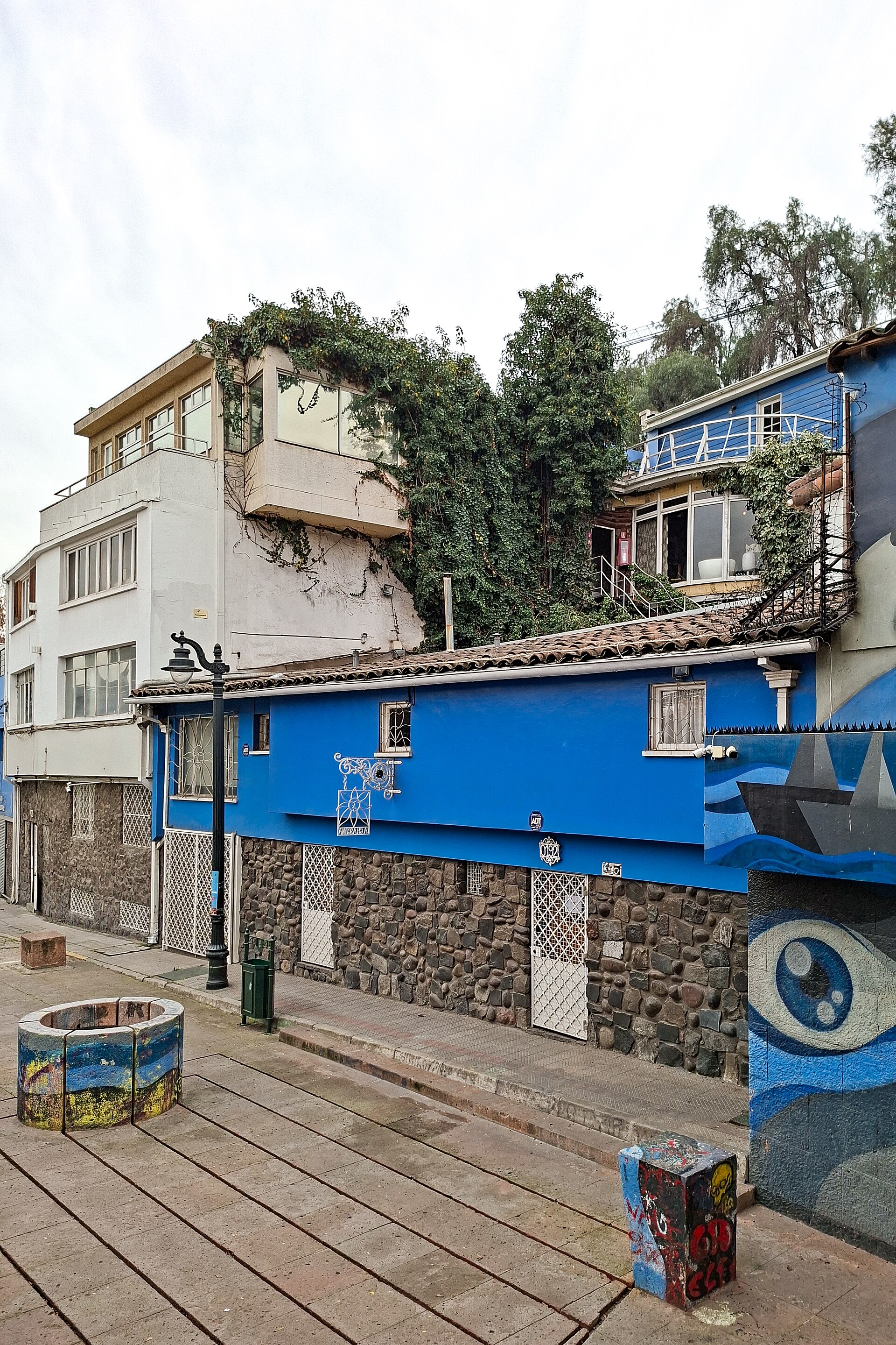 La Chascona, casa de Pablo Neruda em Santiago