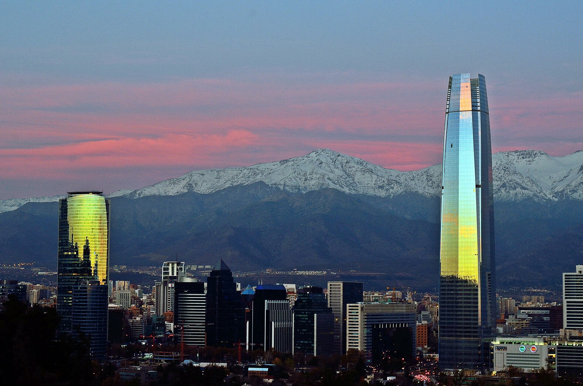 Costanera Center em Providencia, Santiago